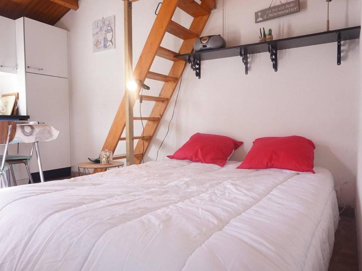 Studio Mezzanine A 200M Du Port Et De La Plage, Cour Privative, Parfait Pour 3 Personnes - Fr-1-224B-564 Noirmoutier-en-l'Île Exterior foto