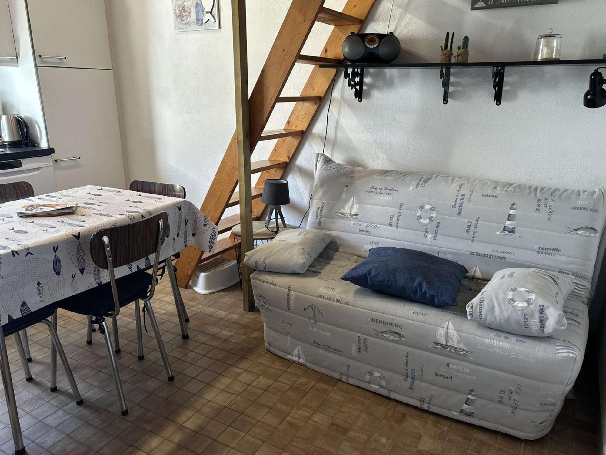 Studio Mezzanine A 200M Du Port Et De La Plage, Cour Privative, Parfait Pour 3 Personnes - Fr-1-224B-564 Noirmoutier-en-l'Île Exterior foto
